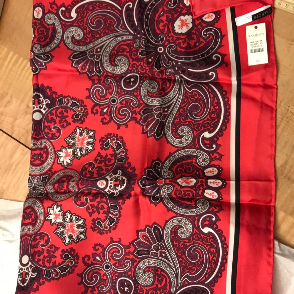 Silk scarf